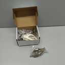 Obeoby 10 Pcs Flat Hair Clips for Women, 3 Styles French Flat Claw Clips for Thin Thick Hair, Medium Duckbill No Slip Hair Accessories Barrettes Girls (Coffee, brown, black, white)