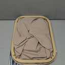 Canvas Collapsible Laundry Basket With Handles