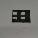 Corsair Dual SSD Mounting Bracket (3.5 Internal Drive Bay to 2.5", Easy Installation) Black (1 Count (Pack of 1))