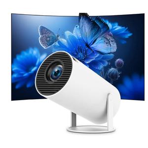 Mini Portable Projector 4K WiFi 6 BT 5.2 Upgraded Portable Projector Full HD Supported for Phone /PC /TV /HDMI /PS5 /Laptop Auto Keystone Home Theater 180° Rotation [Built-in App] White