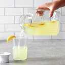 Anchor Hocking 2 Quart Bistro Pitcher with Lid, Pack of Two