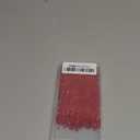 1 Yard 4 Inches Wided Glass Beaded Fringe Trim Ribbon Lace Tassel Fringe Trimming for Dress Clothes Lamp Shade Decoration DIY (Red)