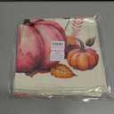 Fall Decorative Throw Pillow Covers,Autumn Pumpkin and Buffalo Check Plaid Design 18x18 Inch Cushion Cases 2Pack Happy Fall Harvest Farmhouse Home Pillowcases for Autumn Thanksgiving (Pink, 18" x 18")