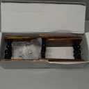 Accordion Wall Hanger, Wood Expandable Wall Mounted Hanger with 10 Hooks for Coats,Hats,Coffee Mug Ect,2 Packs Included,20 Pegs, Walnut Color,Retro Style