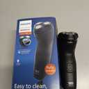 Philips Norelco Shaver 2400 Series, Wet and Dry Electric Shaver, Pop-up Trimmer, P-Cap, Deep Black, Model X3001/90