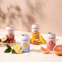 Spindrift Sparkling Water, 4 Flavor Variety Pack, Made with Real Squeezed Fruit, 12 Fl Oz (Pack of 20) (EXP 10/17/26)