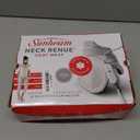 Sunbeam Contoured Heating Pad for Neck & Shoulder Pain Relief with Auto Shut Off Moist Heating Option 22 x 19 Grey