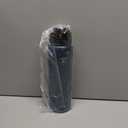 Fanhaw 32 oz Insulated Stainless Steel Water Bottle with Anti-Dust Chug Lid, Leakproof Vacuum Sports Bottle for Men & Women (Navy Blue)