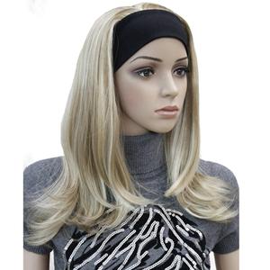 Lydell Long Straight Wave Headband Synthetic Wigs Blonde Highlighted Wigs (L16/613)