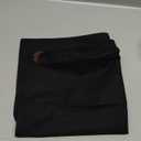 Jeanerlor 20"x20" Pillowcase Green Cousion Cover Decor Cotton Linen with Unique Design to Embellish Garden/Office/Chair/Bed/Couch,(50 x 50cm), Black