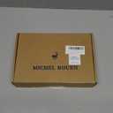 MICHEL ROUEN Golf Shirts for Men Short Sleeve Lightweight Quick Dry Pin Striped Casual Collared Polo Shirts Large