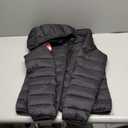 CANADA WEATHER GEAR Women's Puffer Jacket - Packable Bubble Coat, Water Resistant Outerwear Jackets for Women (XXS-M), Size Medium, Black Matte