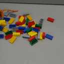 Building Bricks 121 Pieces 2x4 Multi-Color Building Block, Compatible with Classic Building Block, Creative Building Block Toys for Kids(Grey,Green,Red,Yellow,Blue)