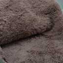 OLANLY Area Rugs for Living Room Bedroom, Machine Washable 4x5.9 ft Soft Fluffy Shaggy Bedside Rug, Indoor Floor Carpet for Kids Girls and Boys, Dorms, Nursery Rooms, Home Decor Aesthetic, Blush