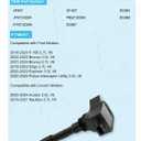 TAUTOY Set of 6 UF827 Ignition Coil Pack (2.7L 3.0L) For Ford F-150 Bronco Edge Explorer Police Interceptor Utility,For Lincoln Aviator Nautilus,2018-2024,#DG567, DG583, DG588, KT4Z12029A