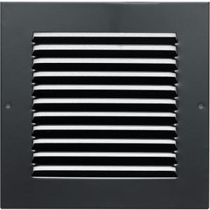 Fits 6x6 Duct Opening | Steel Return Air Grille by Handua | Vent Cover Grill for Sidewall and Ceiling | Black | HVAC Cold Air Intake Grille | Outer Dimensions: 7.75"W X 7.75"