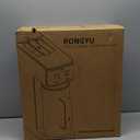 UIJA Portable Reverse Osmosis Countertop Water Filter,5-Stage RO Water Filtration System,Compact Water Purifier for Home, RV, Camping,with Reverse Charging, Ripple Green