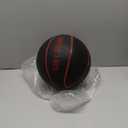 LIGHTSOUT Indoor Silent Basketball Size 7 (29.5") Quiet Basketballs Dribbling Indoor Very Sleek Black/red, Practicing at Home Indoor Basketball Foam No Noise Airless, No Scratch or Damage of Flooring