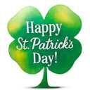 Jetec 1 Pack 4.5 ft St. Patrick's Day Green Shamrocks Cardboard Cutout Stand up Life Size St. Patrick's Day Irish Party Decorations Backdrop Photo Prop Shamrock Gold Pot Coin Cutout