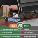 Pellet Grill Storage Shelf Compatible With Traeger Pro 780 and Traeger Ironwood 885, Powder Coated Steel Shelf Increases Extra Storage, Grill Accessories for Traeger Pro 780 and Traeger Ironwood 885