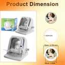2.28in/58mm Button Maker Paper Cutter Circle Punch, for Button Magnet Making Photo Cutting, 1 Million Cuts