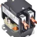 2 Pole Air Conditioner Contactor 40 Amp 240V Coil,Condenser Contactor Compressor Contactor