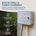 Orbit B-hyve Smart Indoor/Outdoor Sprinkler Controller - 6-Zone - App Controlled Smart Controller with Custom Irrigation Schedules - Weatherproof Multi-Zone Sprinkler System - 57946
