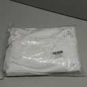 Xinlees Womens Casual Formal Fit and Flare Church Wedding Guest Work Dresses (Small, White 6013)