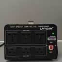 LVYUAN 5000 Watt Voltage Converter Transformer Heavy Duty Step Up/Down AC 110V/120V/220V/240V Power Converter with 3 US Outlets, 3 Universal Outlets, Resettable Circuit Breaker Protection