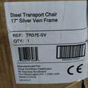Drive Medical Lightweight Folding Transport Wheelchair - Reliable Mobility Support - Durable Steel Frame - Swing-Away Footrests - Compact Travel Design - Silver