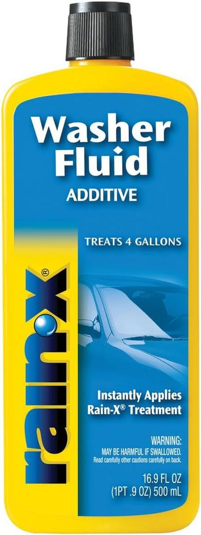 2 x Rain-X RX11806D Washer Fluid Additive-16.9 fl. oz, 500. ml