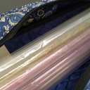 American Mahjong Set with Blue Carrying Bag, 166 White Tiles, 4 All-in-One Rack/Pushers, Mahjong Tiles Set (Ma Jong, Mah-Jongg, Majiang)