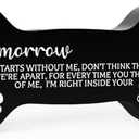 Pet Memorial Ornament Remembrance Gifts Loss of Dog Cat Sympathy Gift Bone Shape Decor Ornament for Cats Bereavement Gift for Pet Lover Memorial Gift for Pet Owner Pet Lover Bone Shape