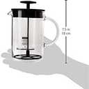 Bodum, Latteo Manual Milk Frother, 8 Ounce, Black