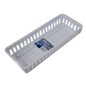 Sterilite Box White 12½×5×2⅛ Inches 2 Pack