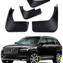 Fit for Volvo XC90 2016-2024 Mud Flaps Kit Mud Splash Guard Front and Rear 4-PC Set