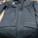 Arena Unisex Adult Team Swim Parka Solid Fleece Warm Winter Coat Waterproof Long Jacket for Women and Men Cold Weather Anorak (Small, Navy)