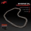 A-Premium 3.5L Engine Oil Pan Gasket Set, Compatible with Toyota, Lexus & Lotus - Camry 07-17, RAV4 06-12, Highlander 08-16, Sienna 07-16, Avalon 05-18, Venza 09-16, RX350, RX450h, ES350, Evora GT