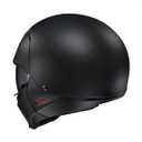 HJC i20 Solid Open Face Motorcycle Helmet, DOT Approved (Black)