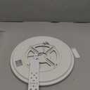 Unicozin Dimmable Ceiling Light with Remote Control, 8.7Inch 18W 3000K-6000K Light Color Adjustable, Round LED Flush Mount Ceiling Lamp, White Flat Panel Lights for Dining Room, Bedroom, Kitchen,Wired