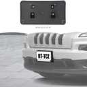 RT-TCZ License Plate Holder Front License Plate Frame Mount Bracket Accessories for Jeep Cherokee 2014 2015 2016 2017 2018