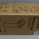 HoMettler Mop and Bucket Set with Wringer, 3-Tank Flat Mop and Bucket System, Wall Mop Cleaner with Long Handle, Hands Free Mops for Floor Cleaning with 4 Microfiber Pads