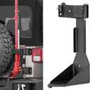 WeiSen Jack Holder Tailgate Door Hinge Mount Bracket Kit Compatible with Jeep Wrangler JK 2007-2017