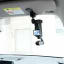 PellKing Car Visor Camera Mount for DJI Osmo Pocket 4 3-360 Adjustable Dashboard Vlog Kit, Perfect for Driving POV Videos, Travel Vlogging & Road Recording