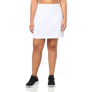 Callaway Women's Solid Stretch Golf Skort (XX-Large Plus, Bright White)