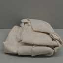 NICETOWN Off White Linen Curtains 84 inch Length, Grommet Privacy Added Thick Flax Not See Through Window Treatments Semi Sheer Drapes for Bedroom/Living Room, W55 x L84, 2 Panels (Cream)