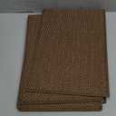 Stair Treads Non Slip for Wooden Steps Indoor 10" x 30" 4 Pack Extra Wide Stair Tread Carpet Stairs Runner, Step Pads with Reusable Adhesive for Dogs Kids Elders, Machine Washable, Brown