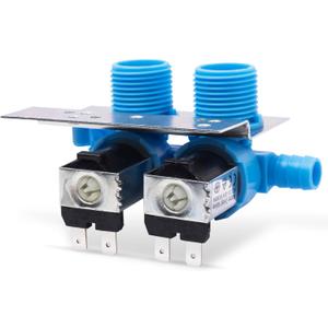 [2025 Upgraded] BlueStars 285805 Washer Water Inlet Valve with Mounting Bracket - Fit Whirlpool Kenmore Kitchen Aid - Replaces 292197 3349451 3354565 AP3094541 KAWS850JQ4 LSQ8243HQ0 7MLSC9545JQ2