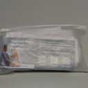 BELINO Pilates Socks for Women with Non Slip Grippers  Crew Socks for Yoga, Barre, Gym, Workout, Hospital 4 Pairs (6, White)