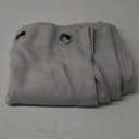 EXCLUSIVE HOME Delano Heavyweight Textured Indoor/Outdoor Grommet Top Curtain Panel Pair, 54"x96", Silver